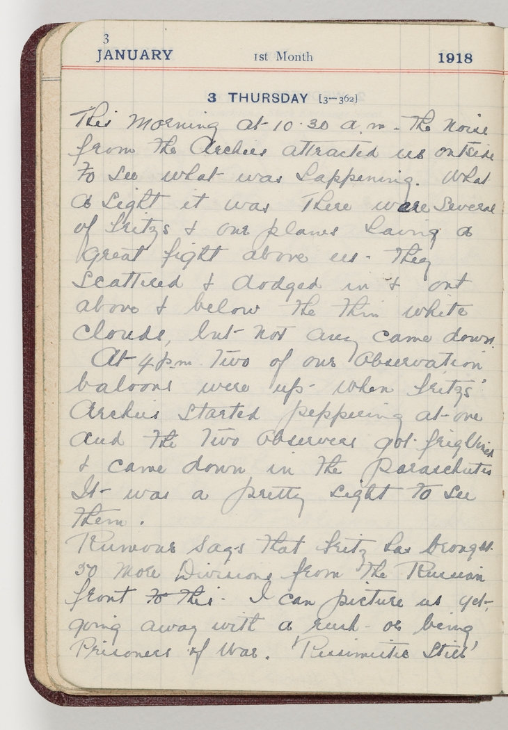 World War I diaries State Library of NSW