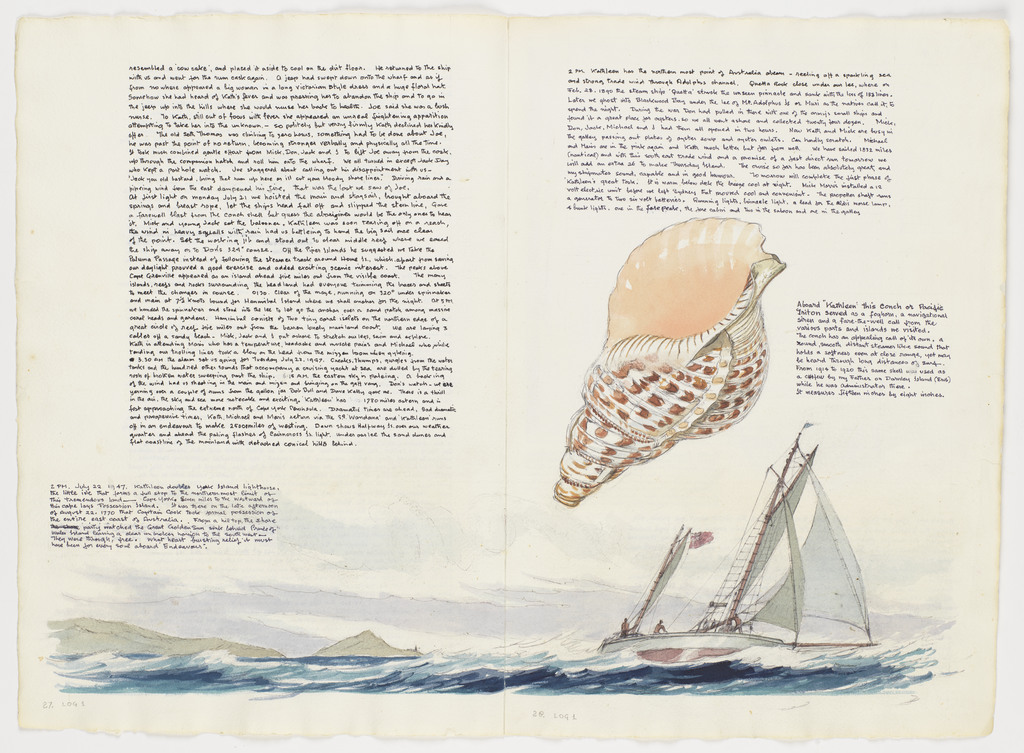 Conch Shell: Voyage of the Kathleen Gillett, Sydney to Thursday Island: 1947: Volume One