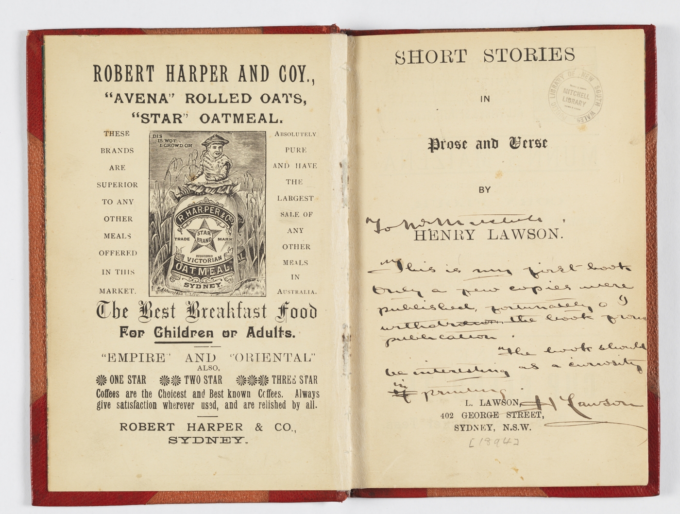 Henry lawson short stories essays 07 image