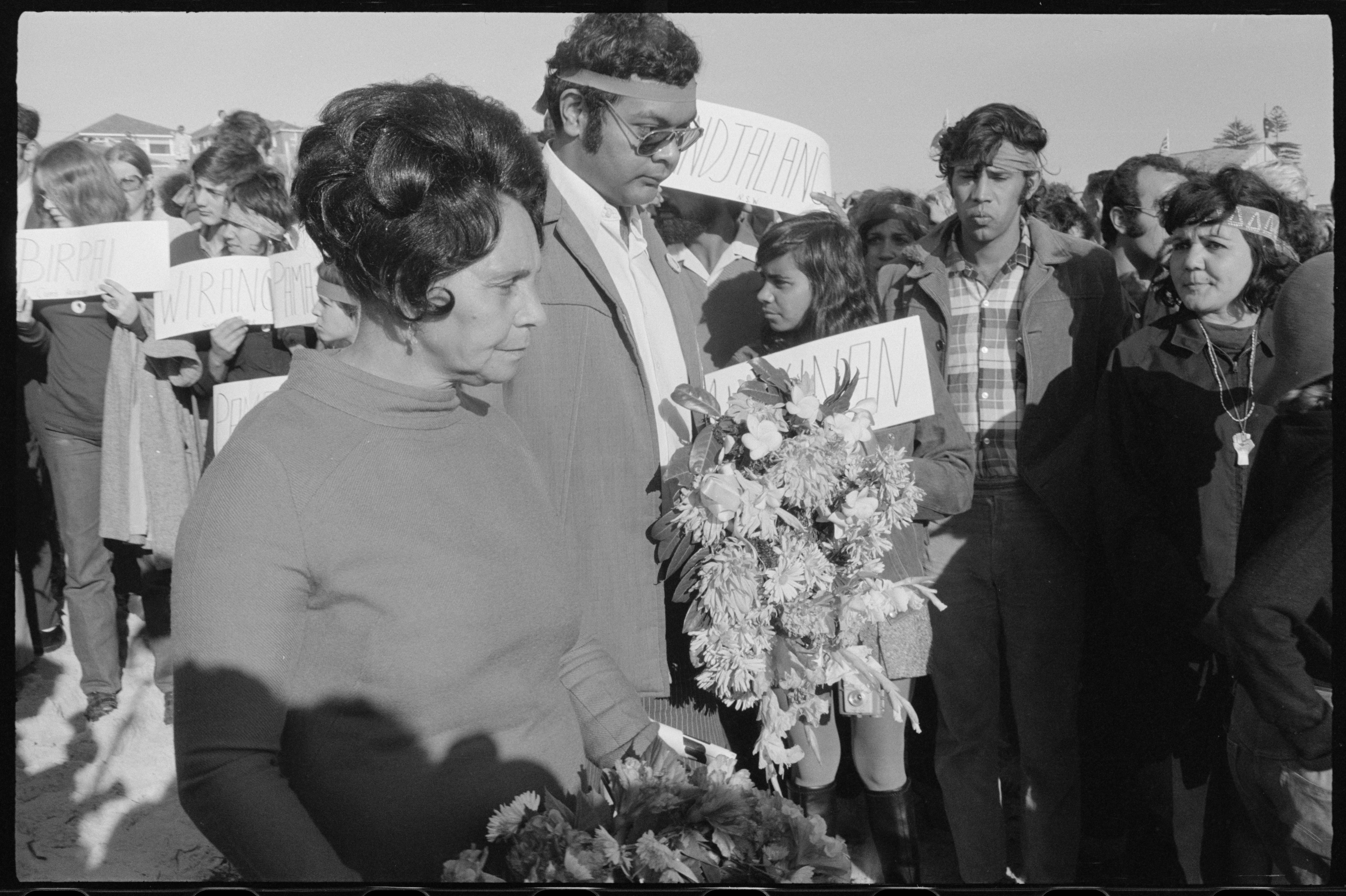 Pastor Frank Roberts (left) Trudy Longbottom (centre) and John Newfong ...