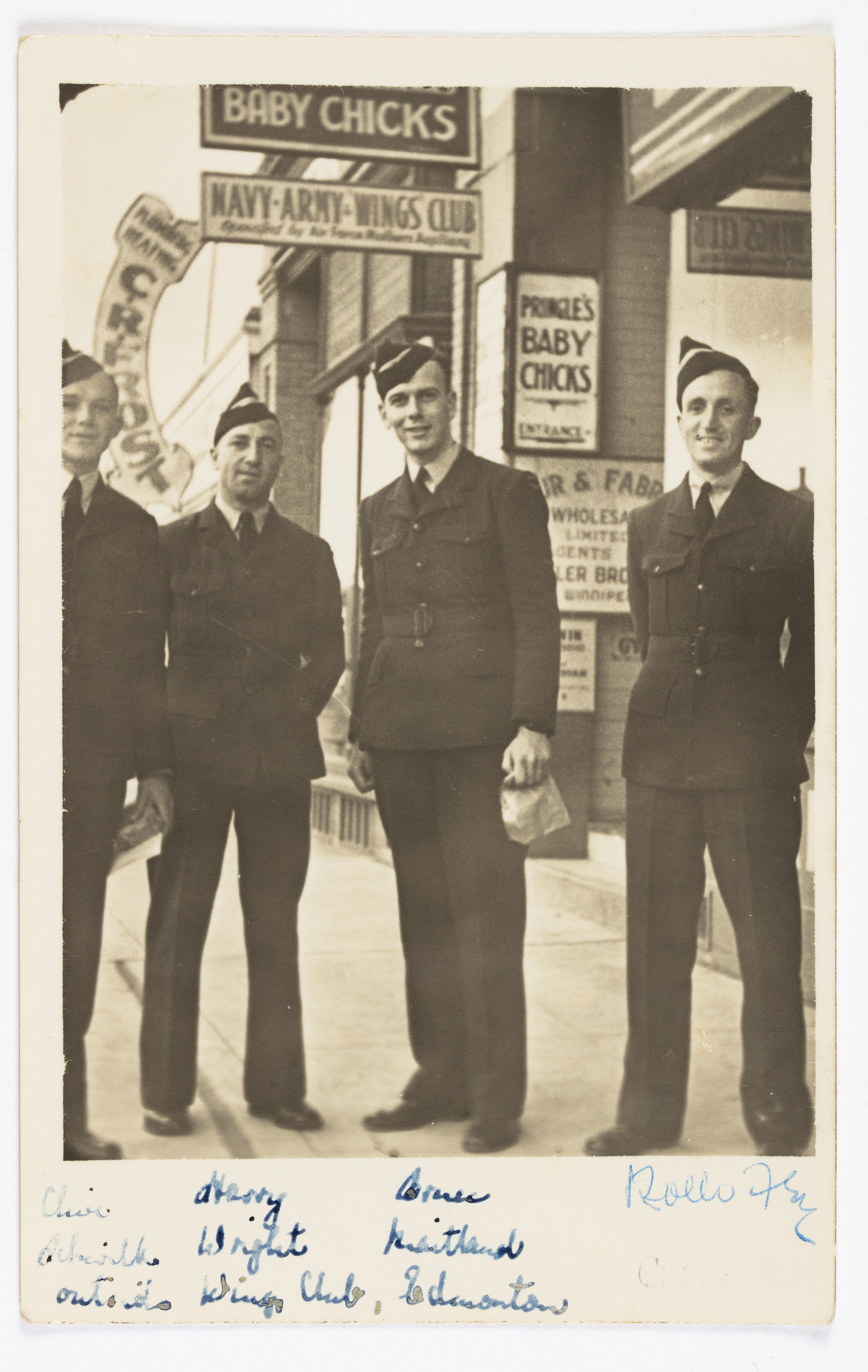 Soldiers posing for a photograph