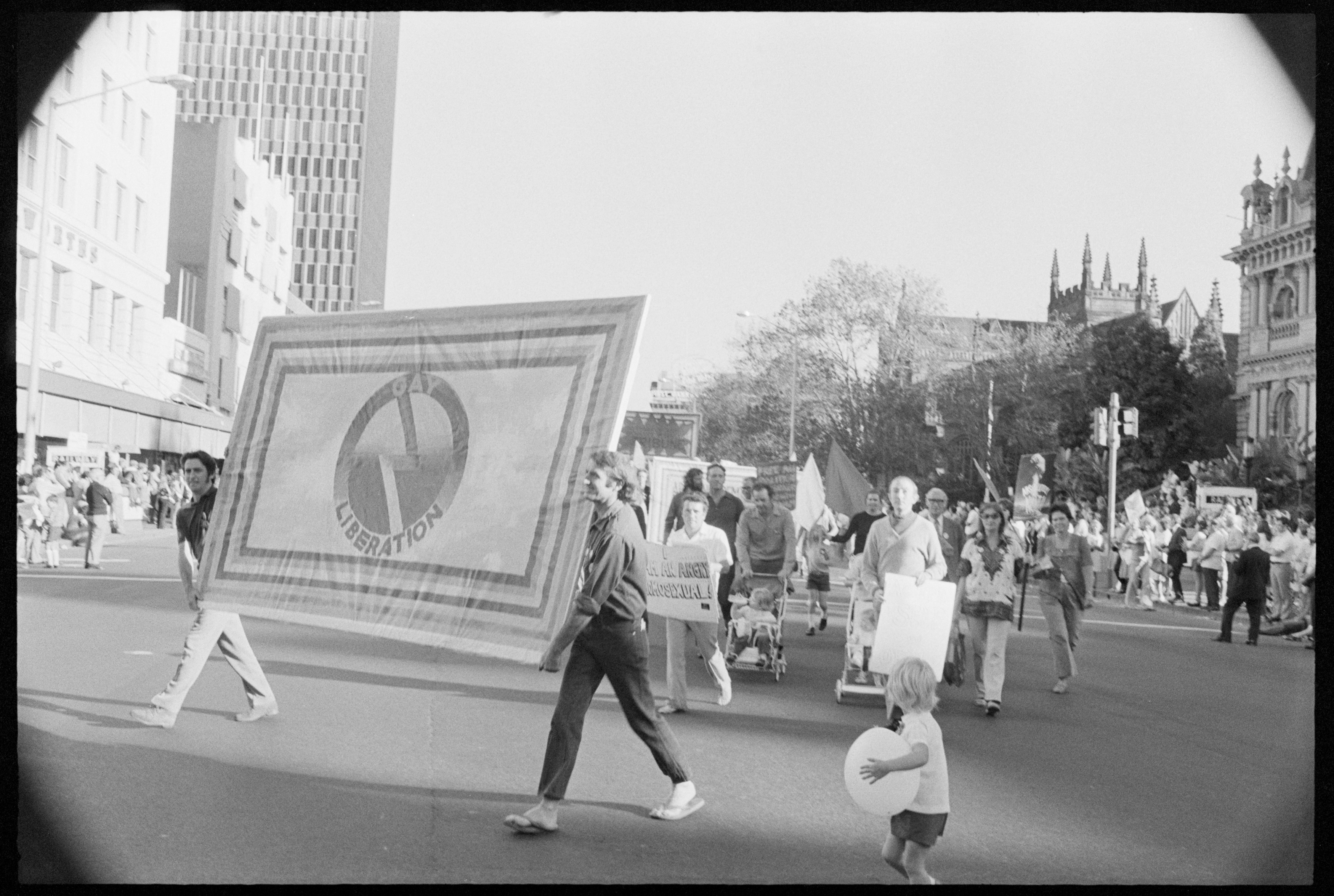 May Day march, Park St, Sydney, 6 May 1973
