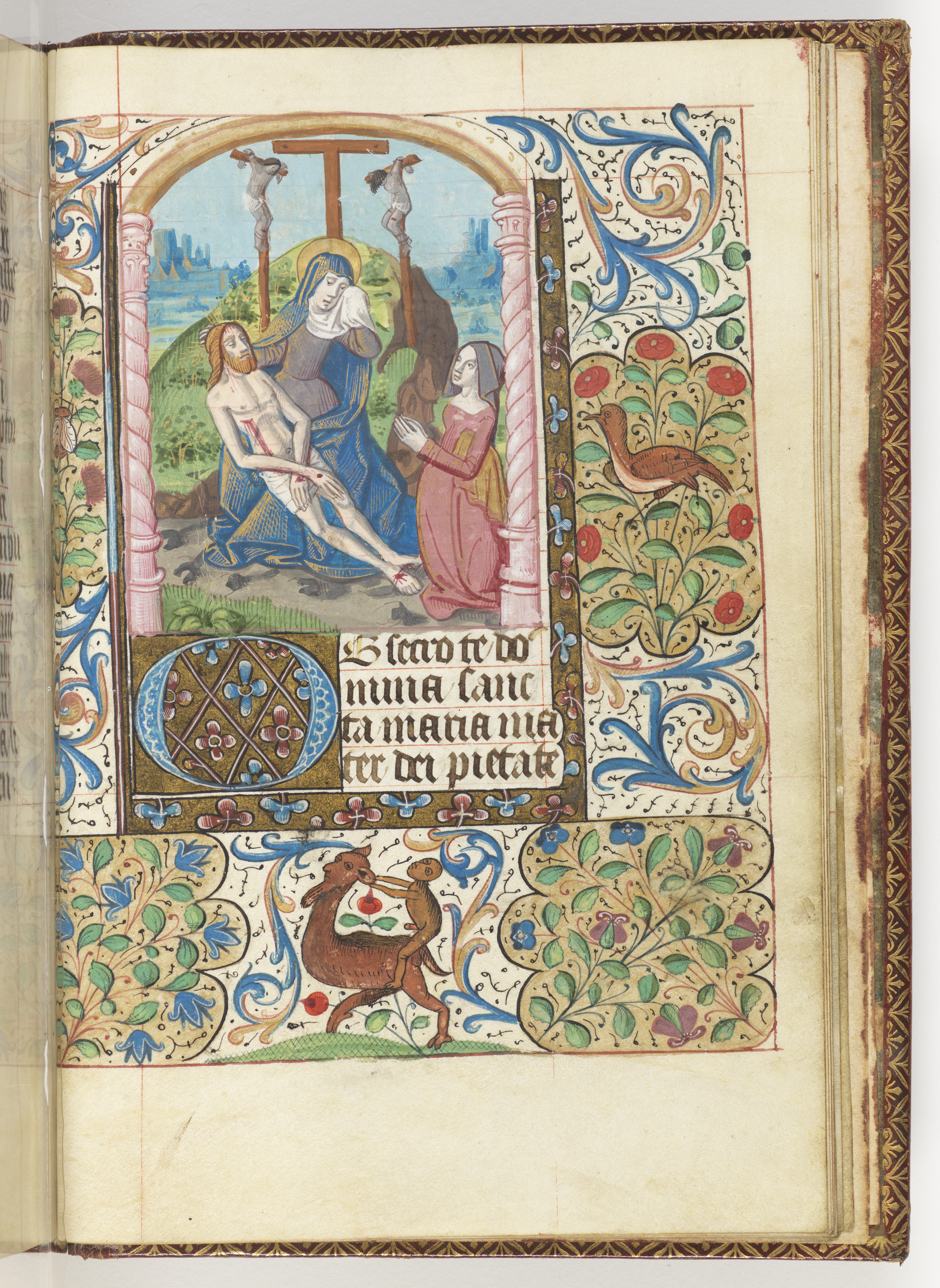 Pieta from a Book of Hours, Northern France